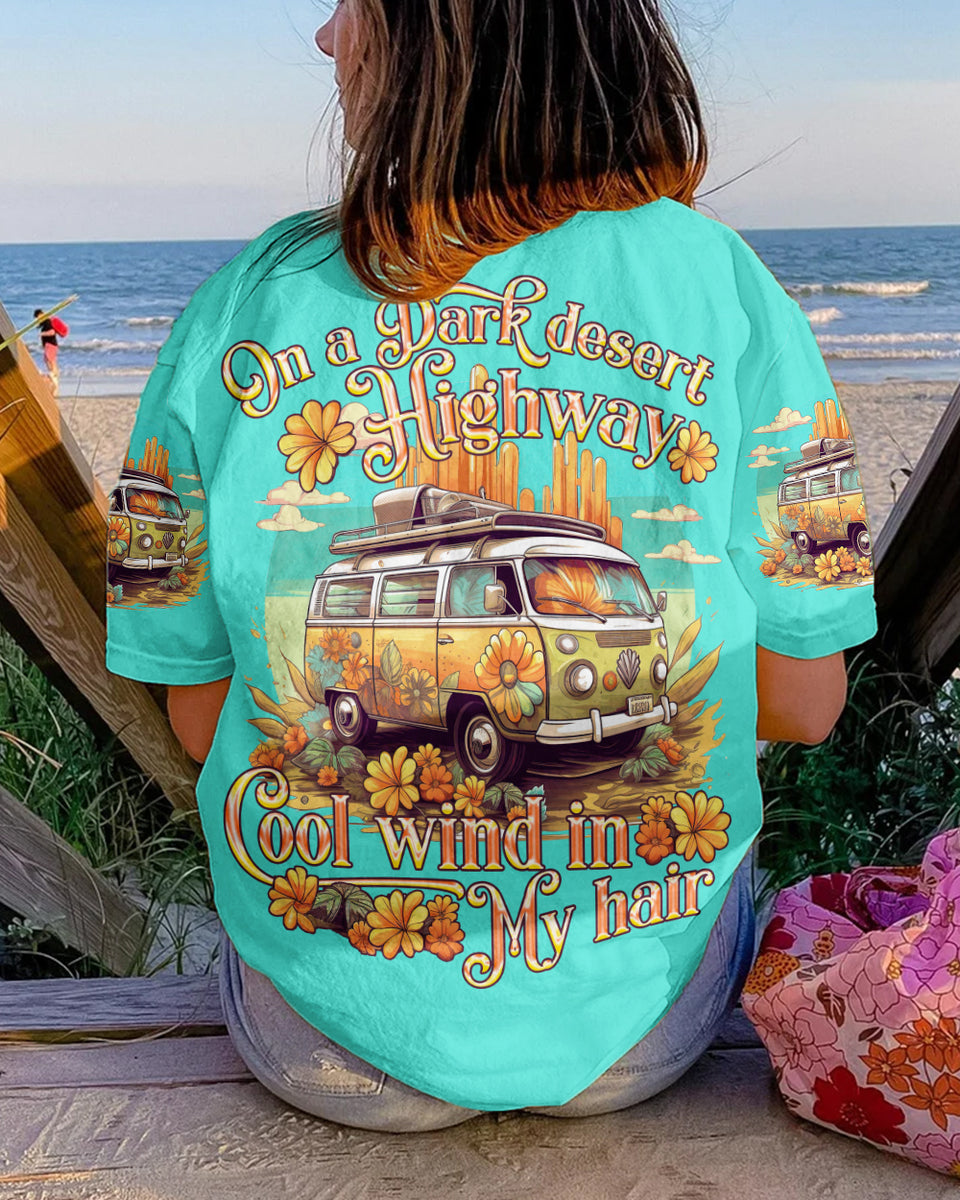 ON A DARK DESERT HIGHWAY ALL OVER PRINT TYTD0906234 Groovy Hippie