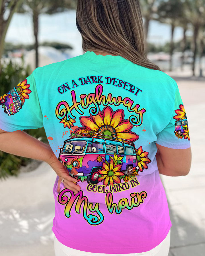 ON A DARK DESERT HIGHWAY ALL OVER PRINT TLTW1007235 Groovy Hippie