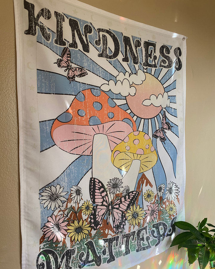 KINDNESS MATTERS TAPESTRY TLTW1207234 Groovy Hippie
