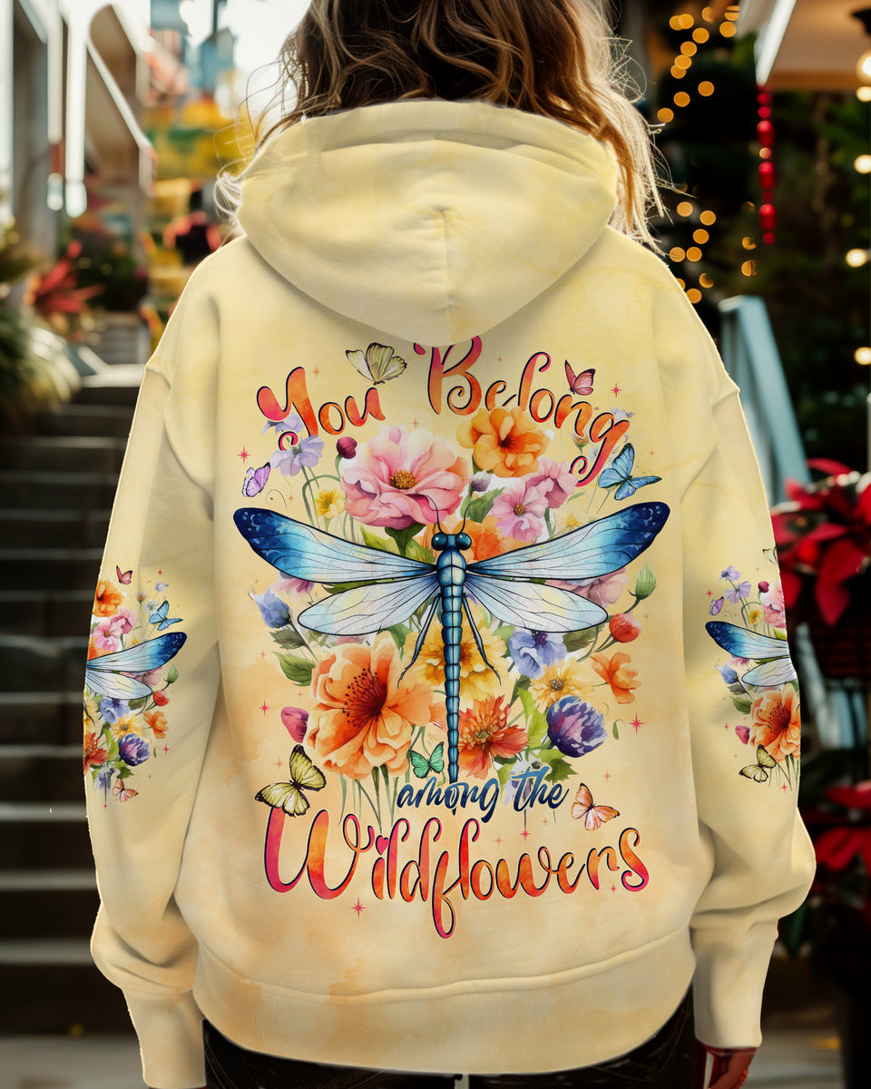 YOU BELONG AMONG THE WILDFLOWERS DRAGONFLY ALL OVER PRINT TYTD251024