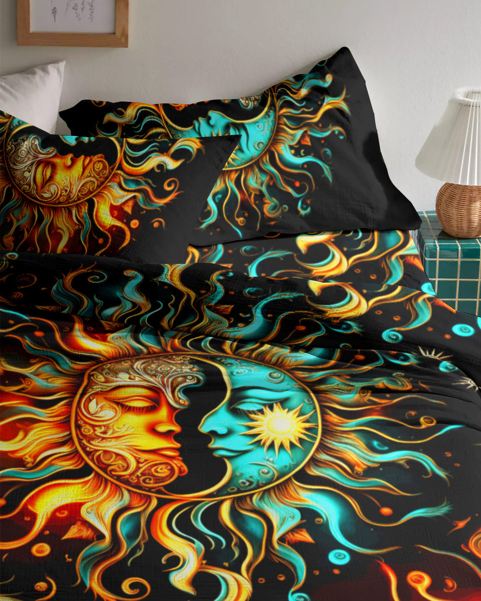 SUN AND MOON BEDDING SET TY1508234 Groovy Hippie