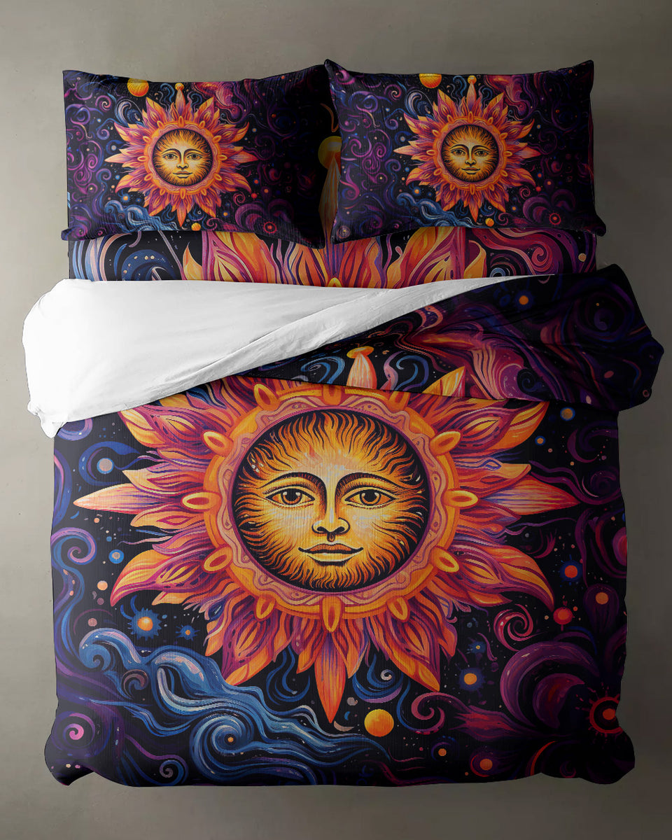 SUN MOON BEDDING SET TY2108232 Groovy Hippie