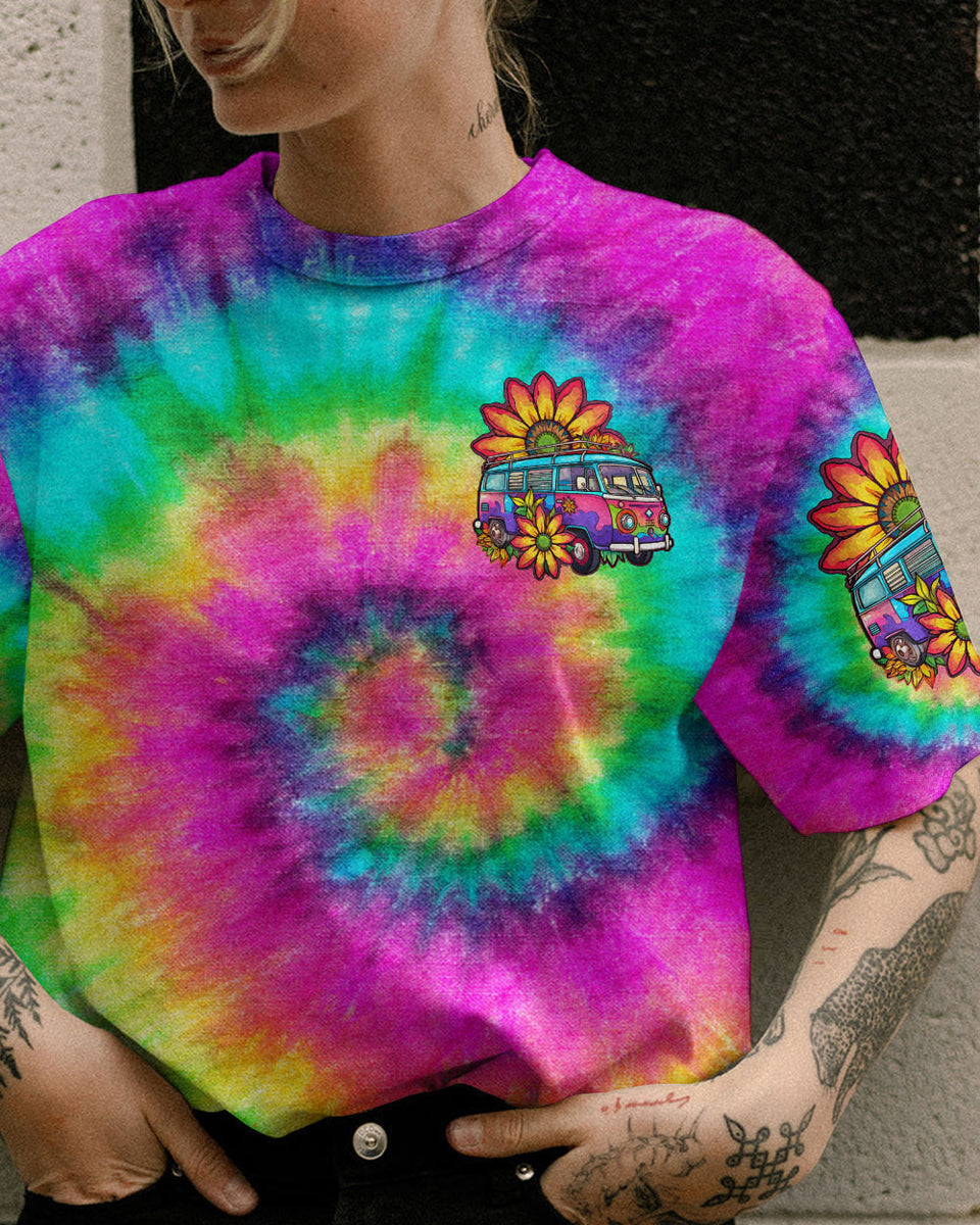 ON A DARK DESERT HIGHWAY TIE DYE ALL OVER PRINT TLTW2505234 Groovy