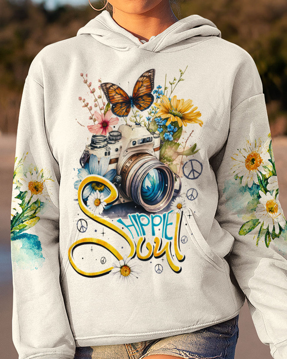 HIPPIE SOUL FLORAL CAMERA ALL OVER PRINT - TA0903232
