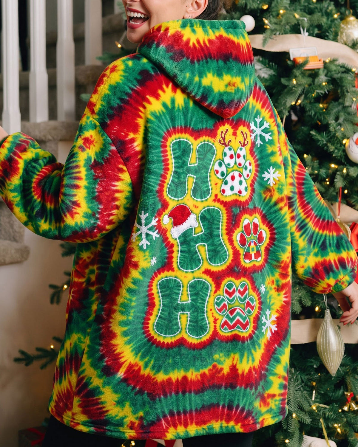 Style_Fleece Blanket Hoodie