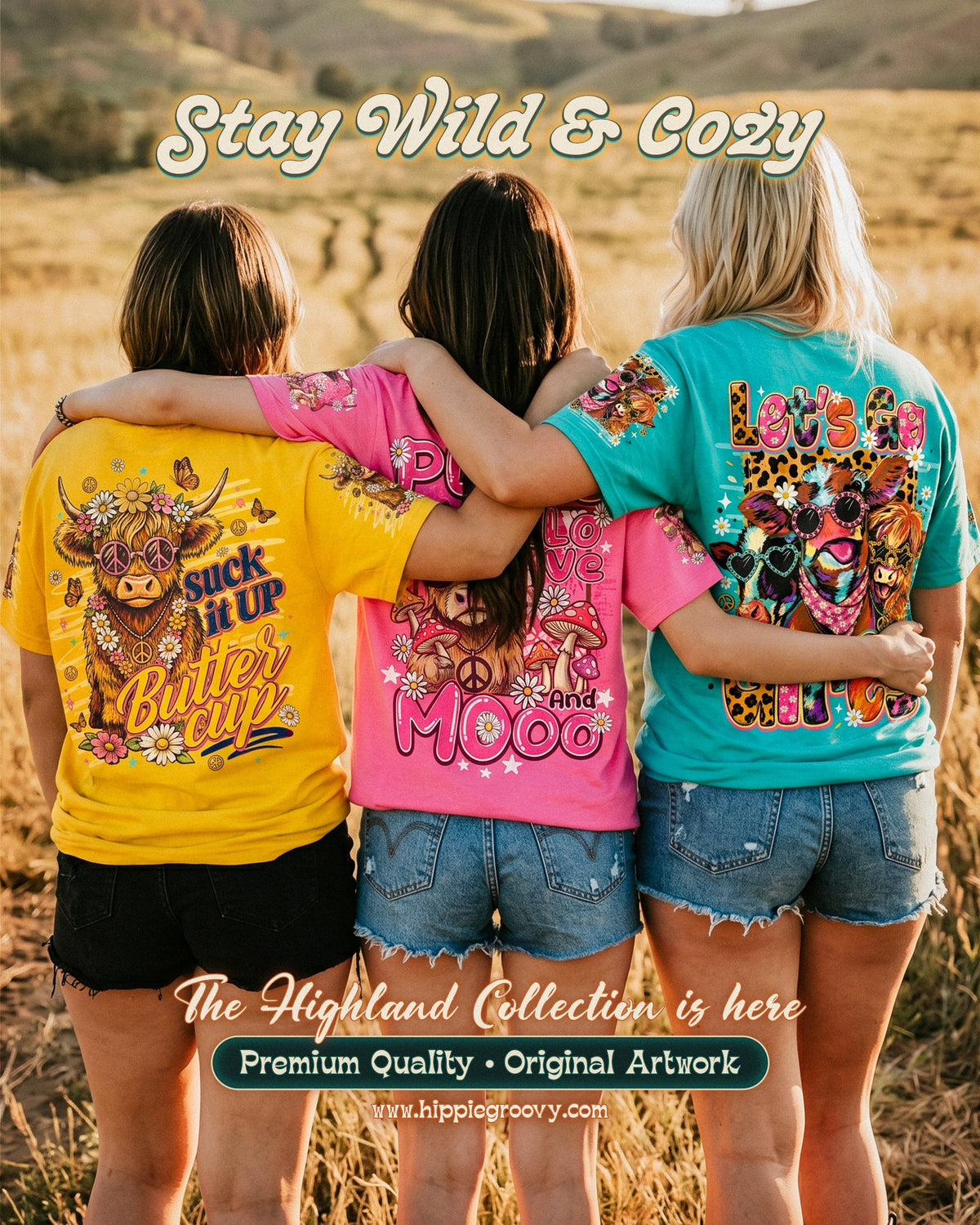 Stay Moo-tiful - The Highland Cow Collection