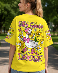 SILLY GOOSE ON THE LOOSE ALL OVER PRINT - TLHN2107263