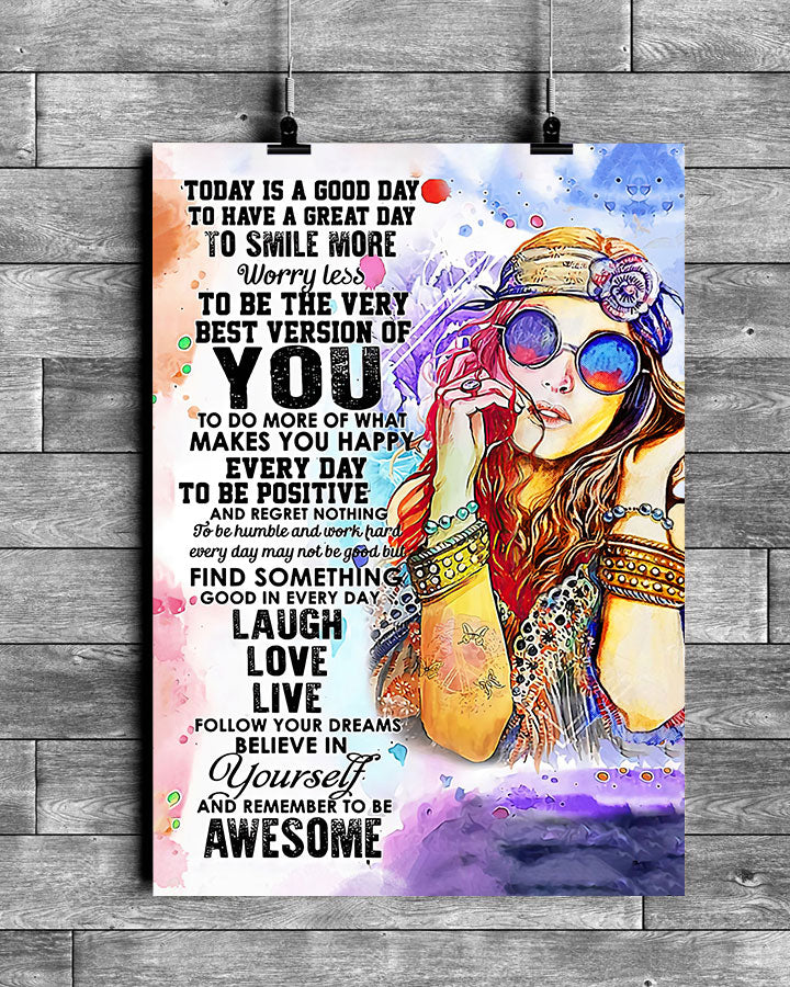 TODAY IS A GOOD DAY POSTER - TLTW0610234
