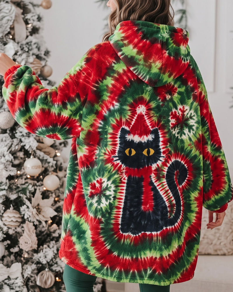 Style_Fleece Blanket Hoodie