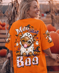 MOO I MEAN BOO HALLOWEEN ALL OVER PRINT - TLTW2007264