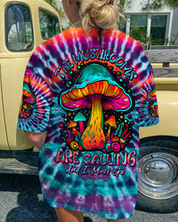 THE MUSHROOMS ARE CALLING TIE DYE ALL OVER PRINT - TLTW0208236