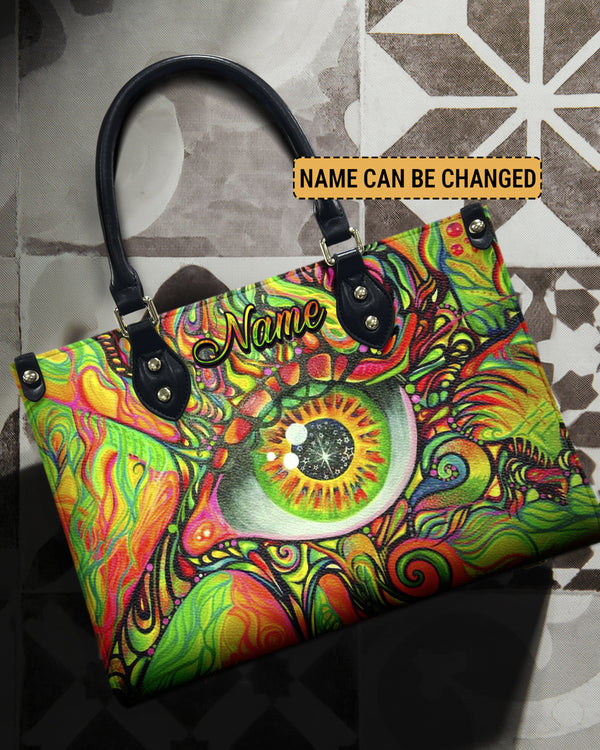 HIPPIE EYE LEATHER HANDBAG - YHHN1710244