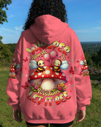 WHISPER WORDS OF WISDOM BEE ALL OVER PRINT - TLTW2009252