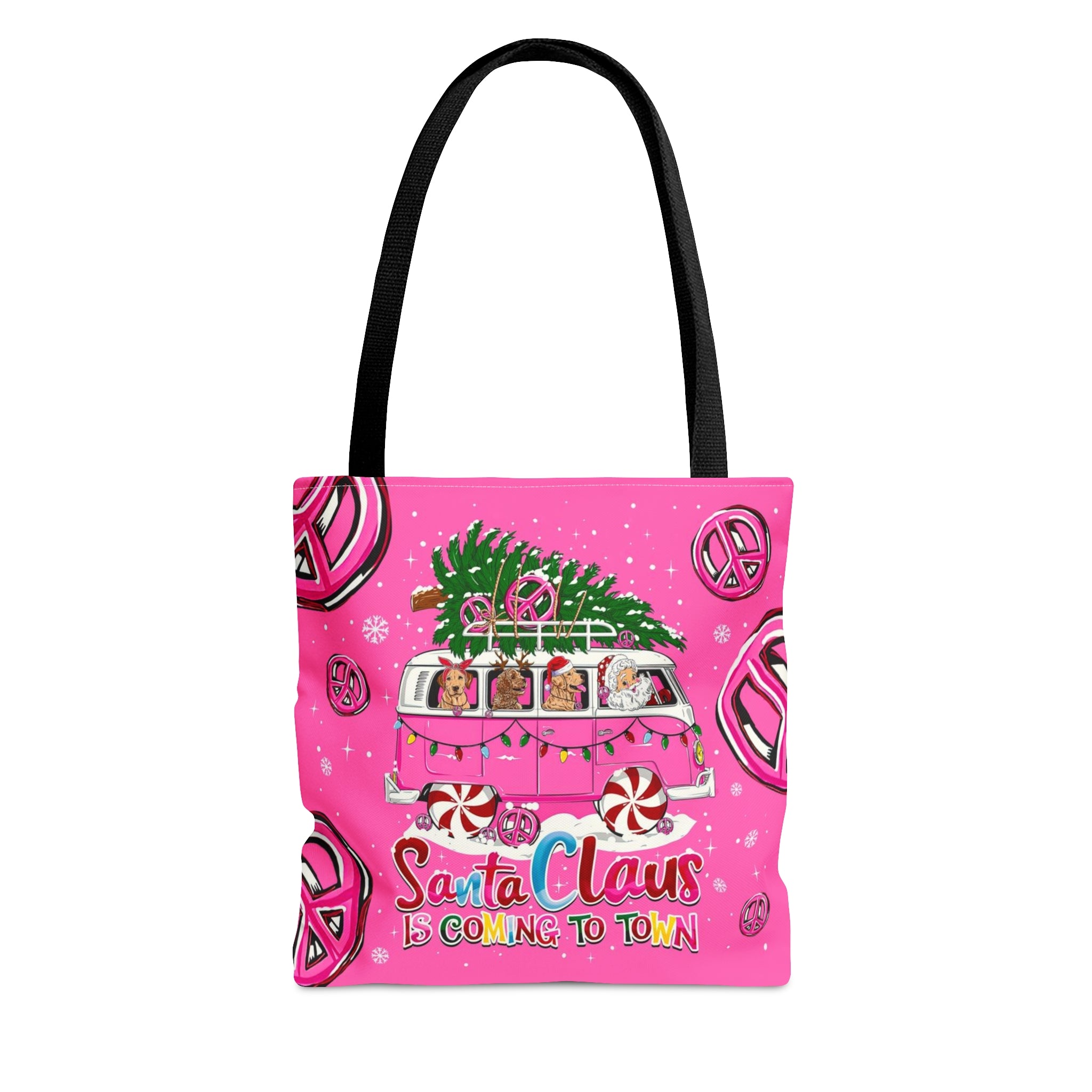 SANTA CLAUS IS COMING CHRISTMAS TOTE BAG - TY2310233
