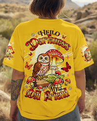 HELLO DARKNESS MY OLD FRIEND OWL ALL OVER PRINT - TLTW2909253