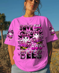 SAVE THE BOO BEES BREAST CANCER ALL OVER PRINT - TLTW0608254