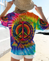 EVERY LITTLE THING SUNFLOWER TIE DYE ALL OVER PRINT - TLNO1707232