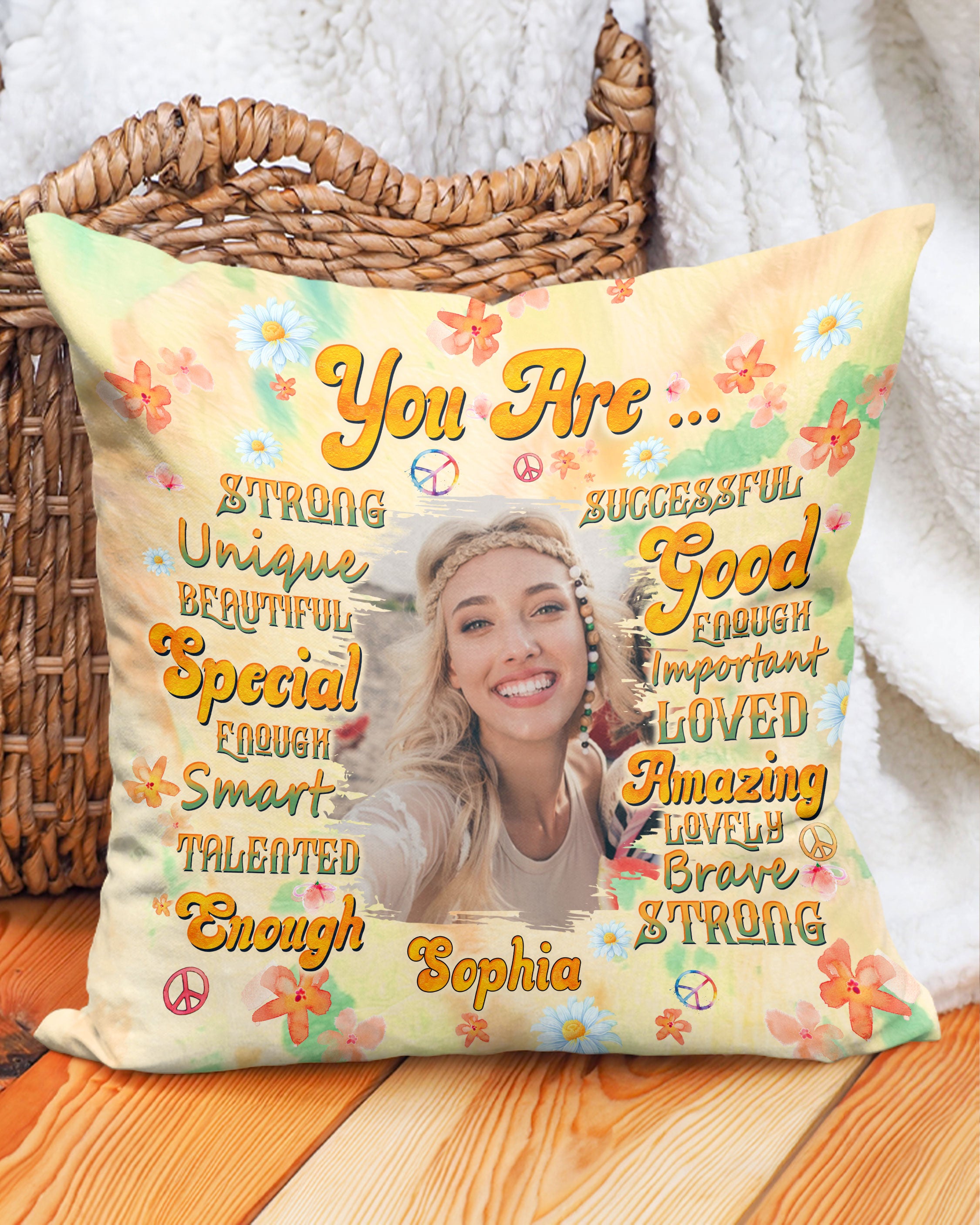 PERSONALIZED YOU ARE STRONG PILLOW - TLTW0401254