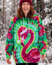 FLAMINGO FESTIVE PARADISE BURST CHRISTMAS ALL OVER PRINT - TLTW0810267