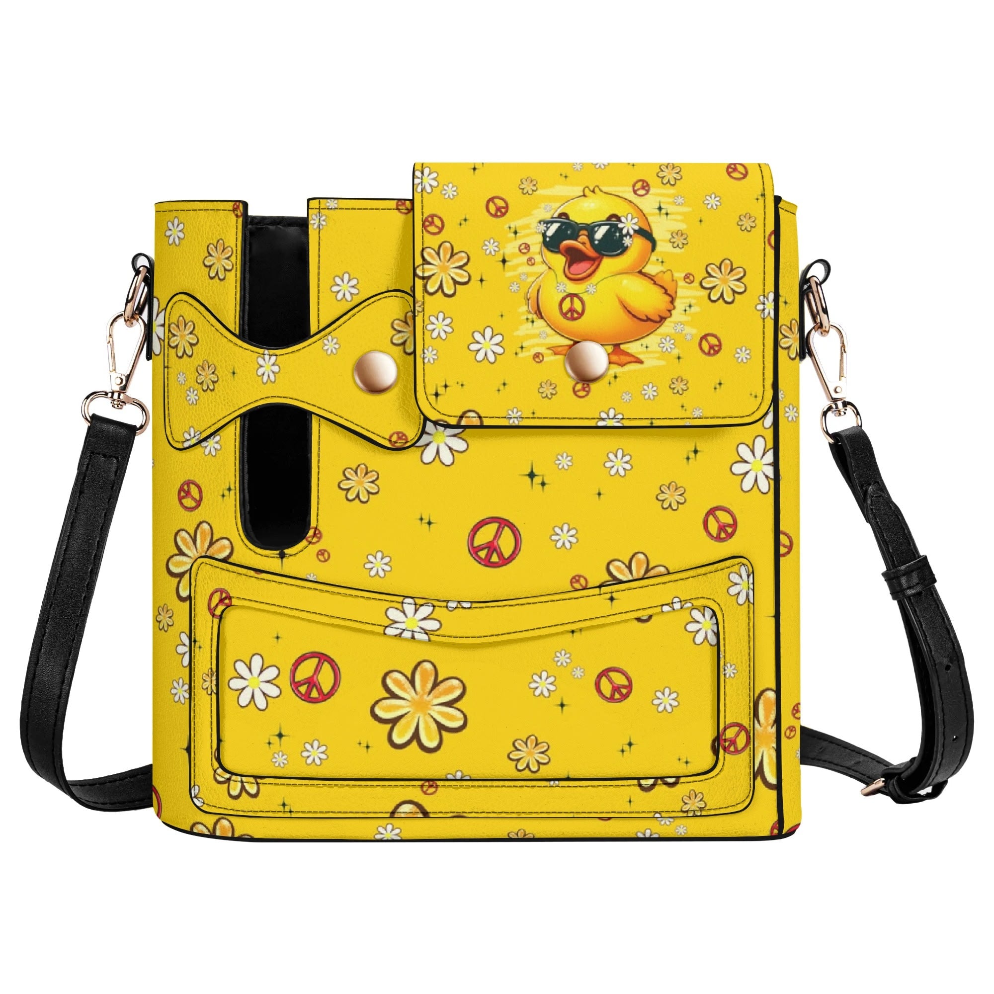 I'M NOT SHORT DUCK LEATHER TUMBLER STORAGE BAG - TYPQ0608251