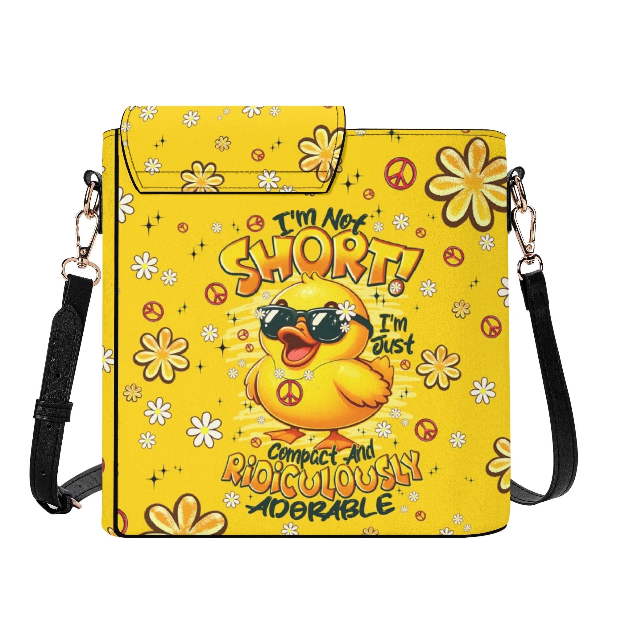 I'M NOT SHORT DUCK LEATHER TUMBLER STORAGE BAG - TYPQ0608251