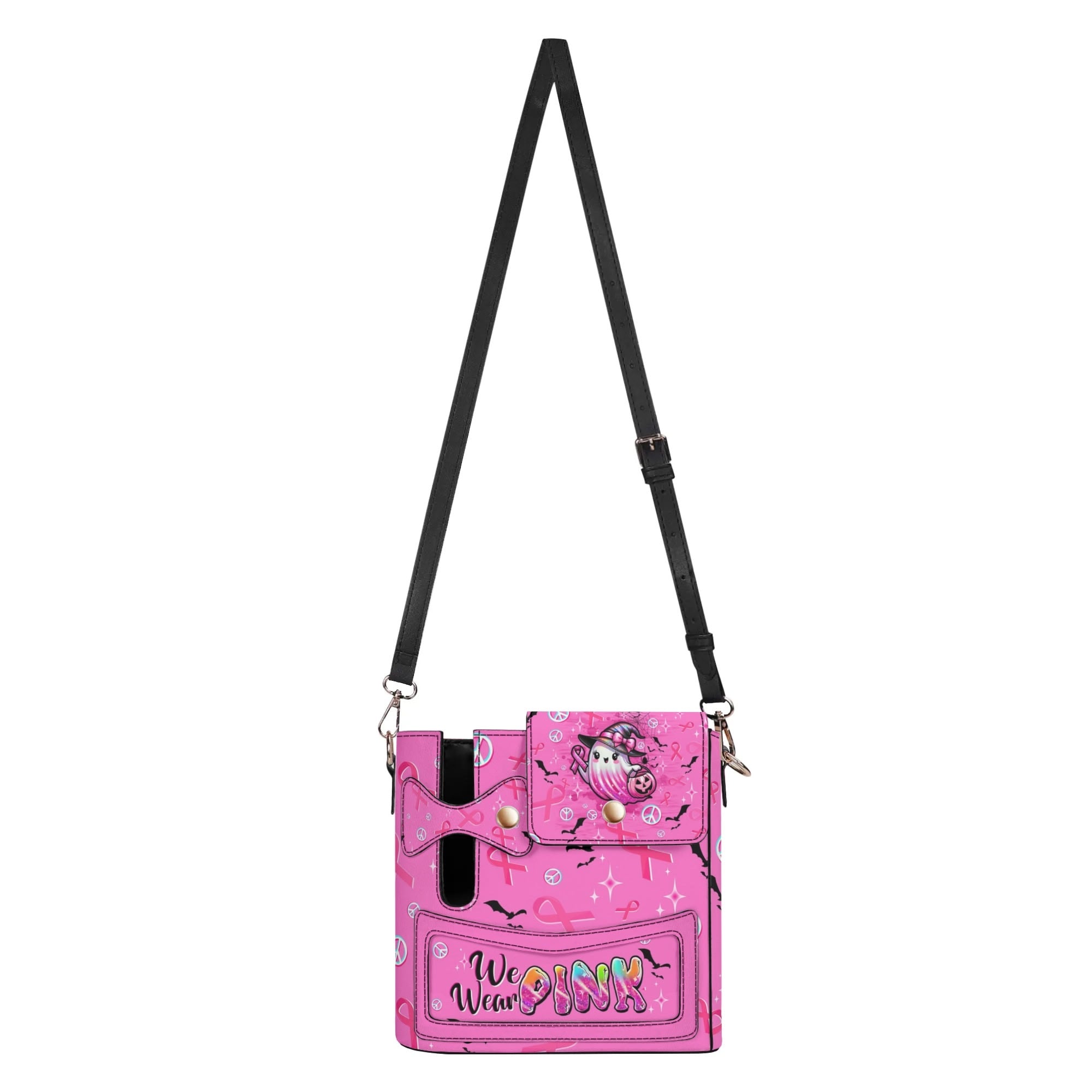 IN OCTOBER WE WEAR PINK BOO BREAST CANCER TUMBLER STORAGE BAG   - TLTW1208257