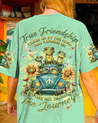 TRUE FRIENDSHIP TAKES US FROG ALL OVER PRINT - TLNT0304243