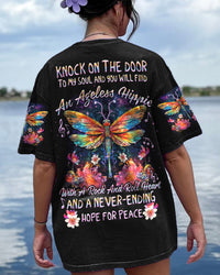 KNOCK ON THE DOOR TO MY SOUL DRAGONFLY ALL OVER PRINT - TYTD1306231