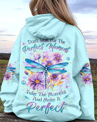 DON'T WAIT FOR THE PERFECT MOMENT DRAGONFLY ALL OVER PRINT - YHLN2912232