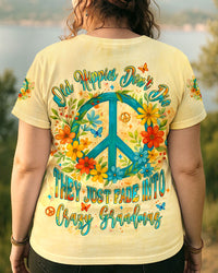 OLD HIPPIES DON'T DIE HIPPIE GRANDMA ALL OVER PRINT - YHLT2006254