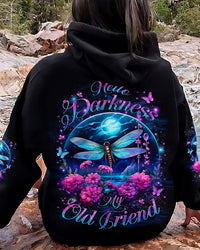 HELLO DARKNESS MY OLD FRIEND DRAGONFLY ALL OVER PRINT - YHLT1112232
