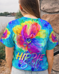 HIPPIE SOUL FLOWER COLORFUL ALL OVER PRINT - TLTR1007231
