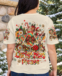 CHRISTMAS PLEASE GROOVY SANTA ALL OVER PRINT - YHHN2210261