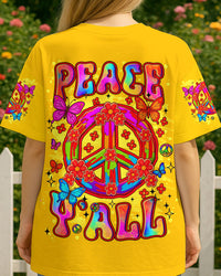PEACE Y'ALL ALL OVER PRINT - YHLN2208252