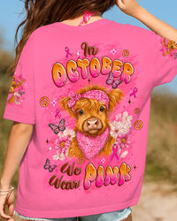 IN OCTOBER WE WEAR PINK BOO BREAST CANCER AWARENESS ALL OVER PRINT - YHLT1808251