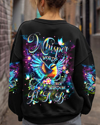 WHISPER WORDS OF WISDOM BIRD ALL OVER PRINT - TLNT0603253