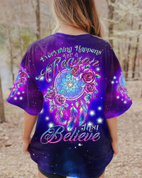 JUST BELIEVE DREAMCATCHER ALL OVER PRINT - TLTR2507231