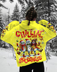 CHILLIN' WITH MY SNOWMIES CHRISTMAS ALL OVER PRINT - TLNT2010233