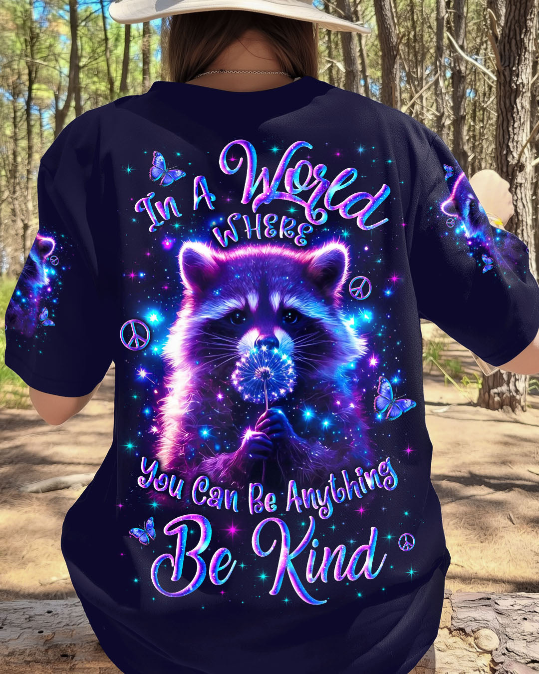 IN A WORLD WHERE YOU CAN BE ANYTHING BE KIND ALL OVER PRINT - YHLN3010251