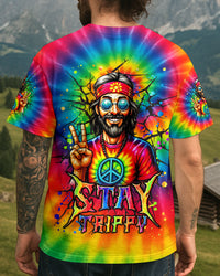 STAY TRIPPY HIPPIE MAN ALL OVER PRINT - YHLN1906253