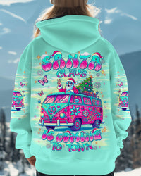 SANTA CLAUS IS COMING CHRISTMAS ALL OVER PRINT - TLNT3010244