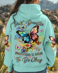 (HOT DEAL) JUST BREATHE BUTTERFLY ALL OVER PRINT - YHLN2611244