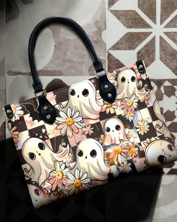 SPOOKTACULAR RETRO HALLOWEEN LEATHER HANDBAG - YHHN0708244