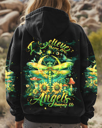 I BELIEVE THERE ARE ANGELS AMONG US DRAGONFLY ALL OVER PRINT - TLNT0609243