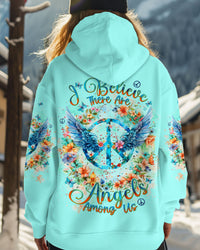 I BELIEVE THERE ARE ANGELS AMONG US WINGS ALL OVER PRINT - TLNT2712242