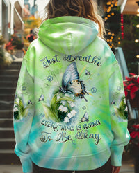 JUST BREATHE BUTTERFLY ALL OVER PRINT - TLNT1012243