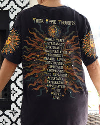 THINK HIPPIE THOUGHTS SUN AND MOON ALL OVER PRINT - TLNT2905232