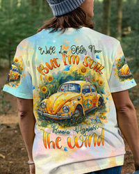 RUNNING AGAINST THE WIND SUNFLOWER CAR ALL OVER PRINT - TLTW2802242