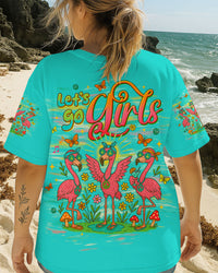 LET'S GO GIRLS FLAMINGO ALL OVER PRINT  - TLTW0514251