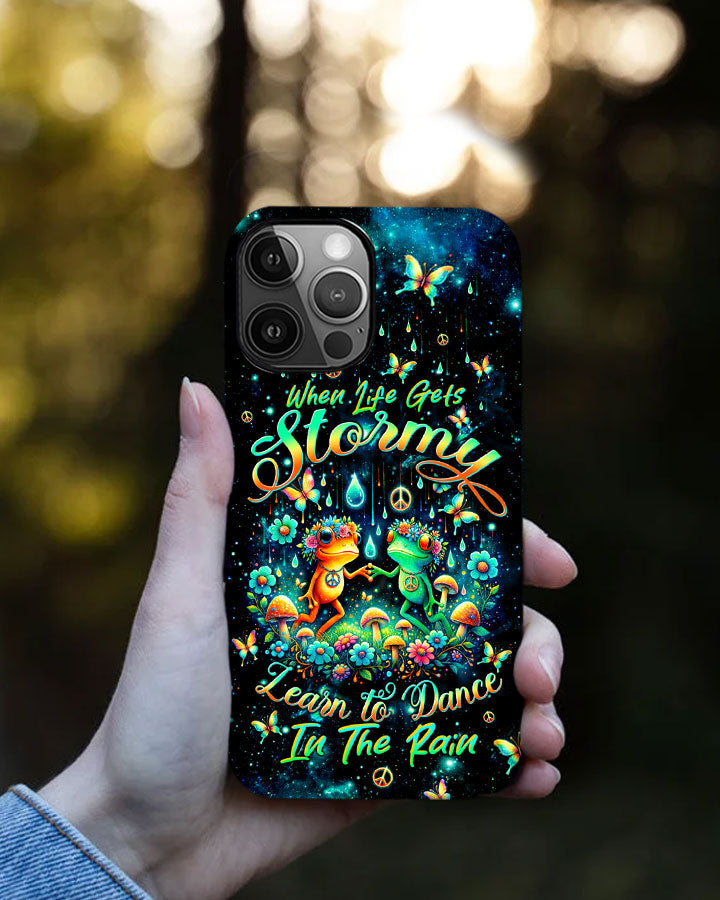 DANCE IN THE RAIN FROG PHONE CASE - TLTW2803243